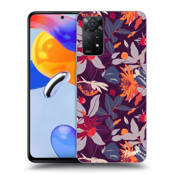 Obal pre Xiaomi Redmi Note 11 Pro 5G - Purple Leaf