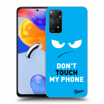 Picasee ULTIMATE CASE pro Xiaomi Redmi Note 11 Pro 5G - Angry Eyes - Blue