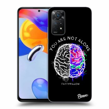 Obal pre Xiaomi Redmi Note 11 Pro 5G - Brain - White