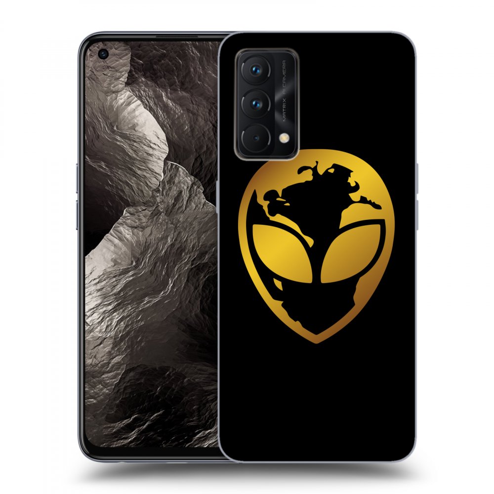 Picasee ULTIMATE CASE pro Realme GT Master Edition 5G - EARTH - Gold Alien 3.0