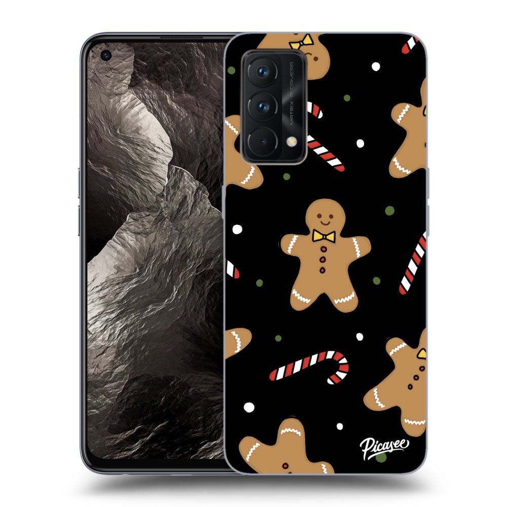 Picasee silikónový čierny obal pre Realme GT Master Edition 5G - Gingerbread