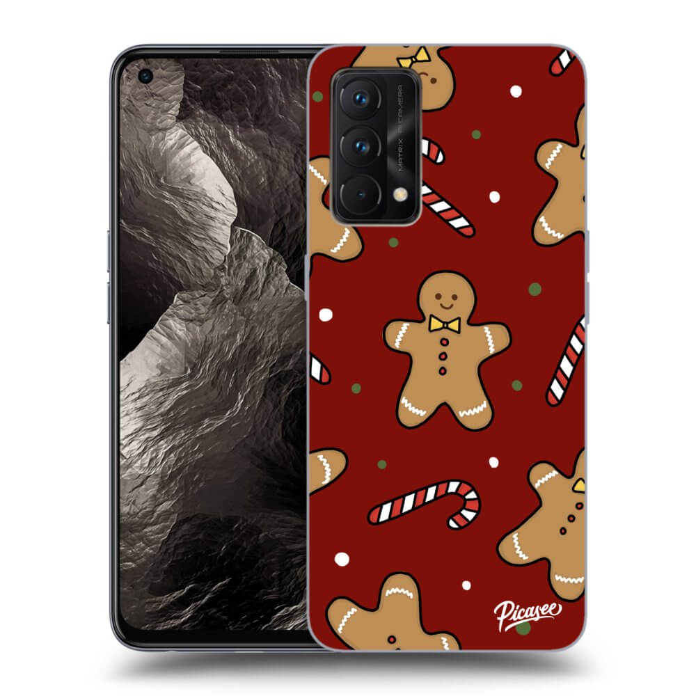 Picasee silikónový čierny obal pre Realme GT Master Edition 5G - Gingerbread 2