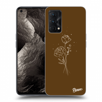 Picasee ULTIMATE CASE pro Realme GT Master Edition 5G - Brown flowers