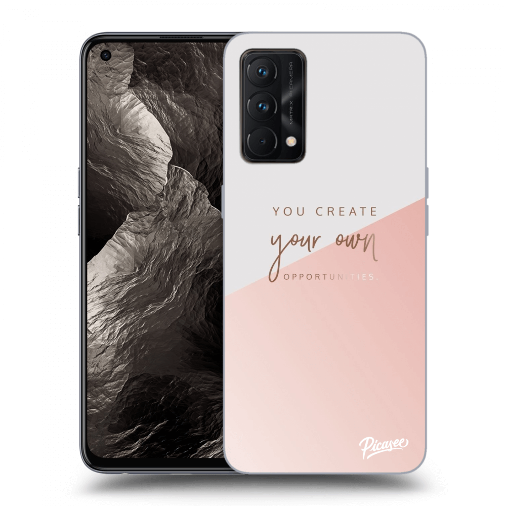 Picasee silikónový čierny obal pre Realme GT Master Edition 5G - You create your own opportunities