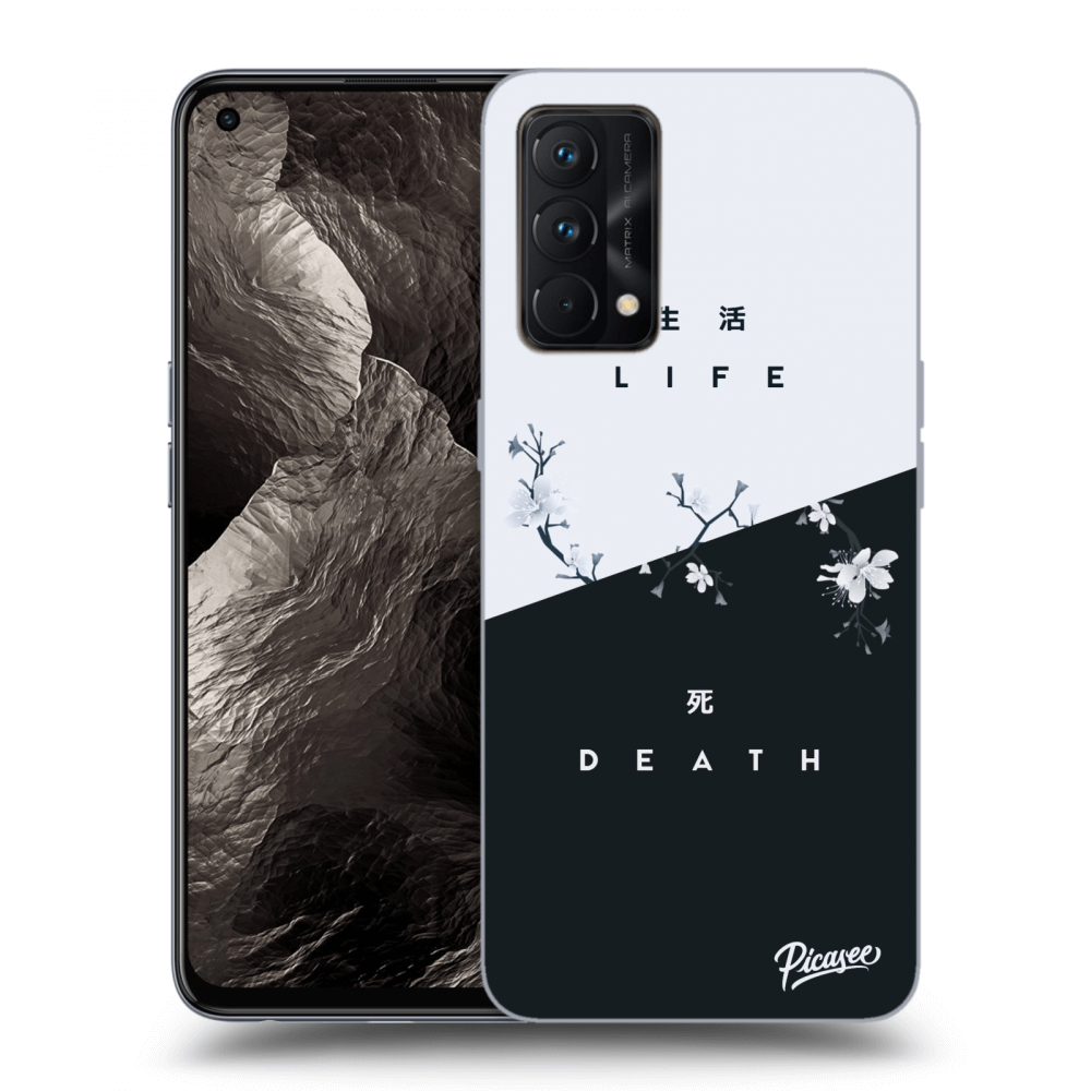 Picasee silikónový čierny obal pre Realme GT Master Edition 5G - Life - Death