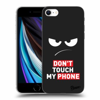Obal pre Apple iPhone SE 2022 - Angry Eyes - Transparent