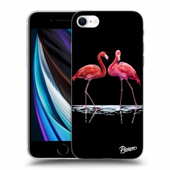 Obal pre Apple iPhone SE 2022 - Flamingos couple