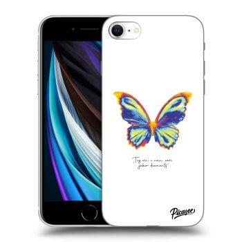 Obal pre Apple iPhone SE 2022 - Diamanty White