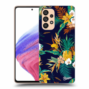 Picasee silikónový prehľadný obal pre Samsung Galaxy A53 5G - Pineapple Color