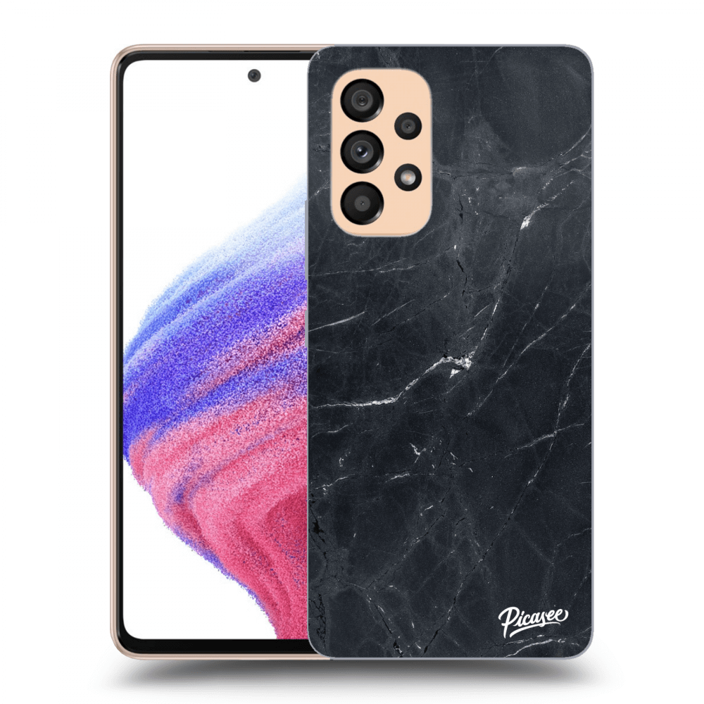 Picasee ULTIMATE CASE pro Samsung Galaxy A53 5G - Black marble