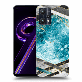 Picasee ULTIMATE CASE pro Realme 9 Pro 5G - Blue geometry