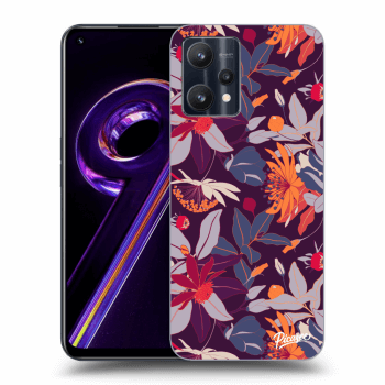 Obal pre Realme 9 Pro 5G - Purple Leaf
