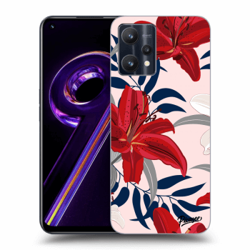 Obal pre Realme 9 Pro 5G - Red Lily