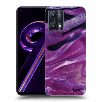 Obal pre Realme 9 Pro 5G - Purple glitter