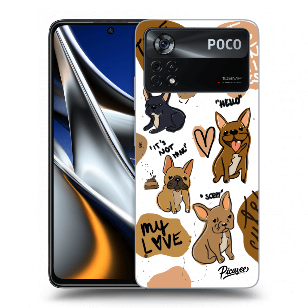 Picasee ULTIMATE CASE pro Xiaomi Poco X4 Pro 5G - Frenchies