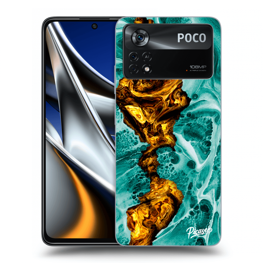 Picasee ULTIMATE CASE pro Xiaomi Poco X4 Pro 5G - Goldsky