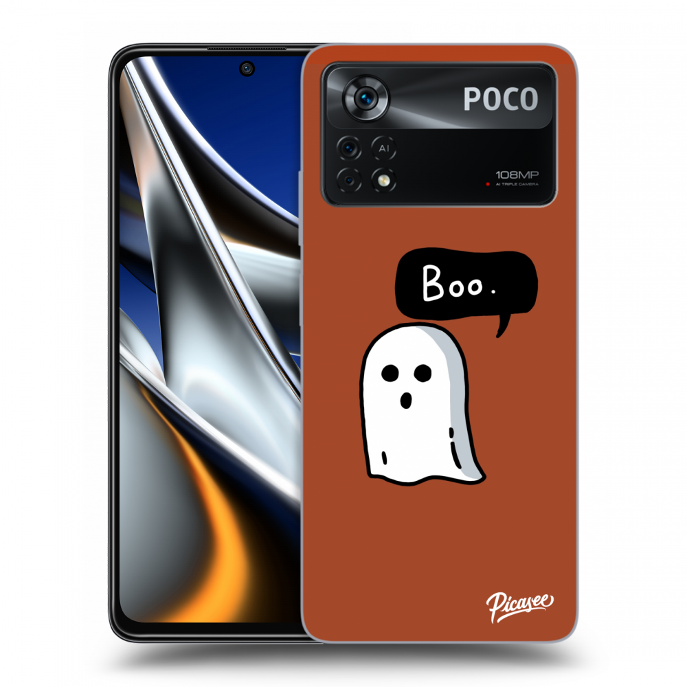 Picasee silikónový prehľadný obal pre Xiaomi Poco X4 Pro 5G - Boo