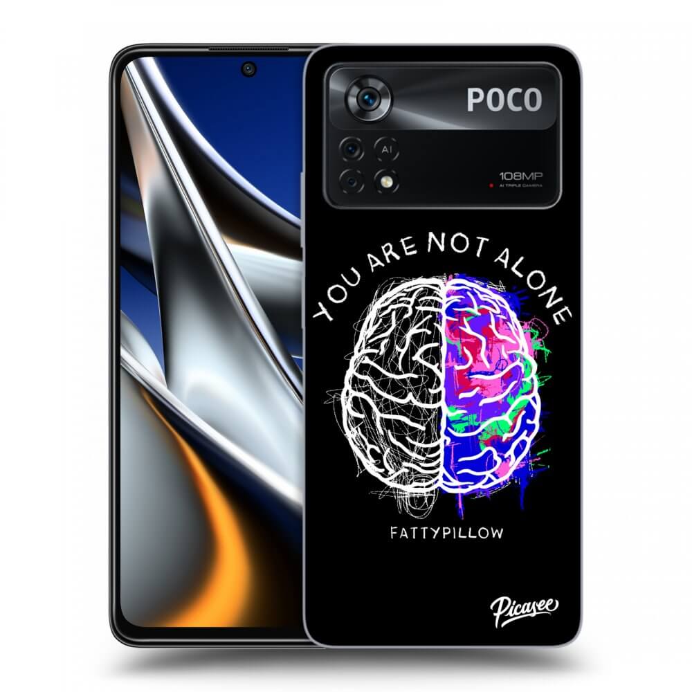 Picasee ULTIMATE CASE pro Xiaomi Poco X4 Pro 5G - Brain - White