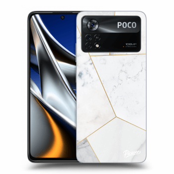 Obal pre Xiaomi Poco X4 Pro 5G - White tile