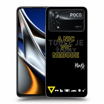 Obal pre Xiaomi Poco X4 Pro 5G - Kazma - TOHLE JE ŽIVOT A NIC VÍC NEBUDE