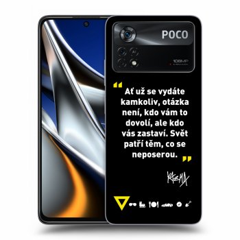Obal pre Xiaomi Poco X4 Pro 5G - Kazma - SVĚT PATŘÍ TĚM, CO SE NEPOSEROU
