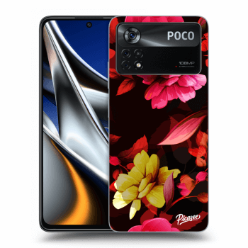 Obal pre Xiaomi Poco X4 Pro 5G - Dark Peonny