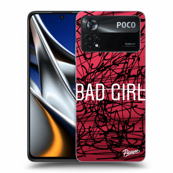 Picasee silikónový prehľadný obal pre Xiaomi Poco X4 Pro 5G - Bad girl