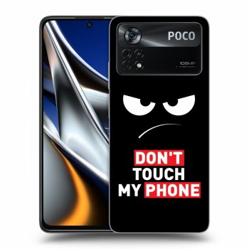 Obal pre Xiaomi Poco X4 Pro 5G - Angry Eyes - Transparent