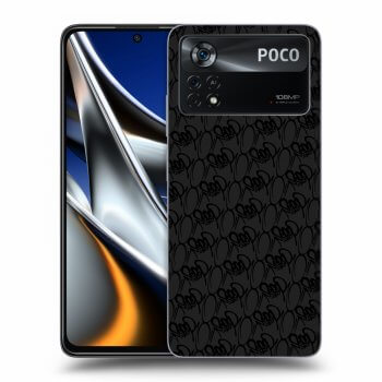 Picasee silikónový čierny obal pre Xiaomi Poco X4 Pro 5G - Separ - Black On Black 2