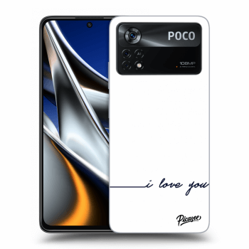 Obal pre Xiaomi Poco X4 Pro 5G - I love you