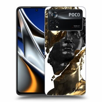 Obal pre Xiaomi Poco X4 Pro 5G - Gold - Black