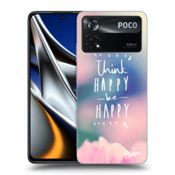 Obal pre Xiaomi Poco X4 Pro 5G - Think happy be happy