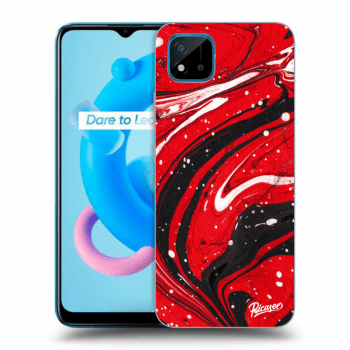 Obal pre Realme C11 (2021) - Red black