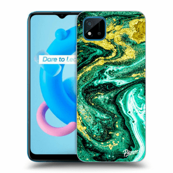 Obal pre Realme C11 (2021) - Green Gold