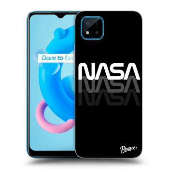 Picasee silikónový čierny obal pre Realme C11 (2021) - NASA Triple