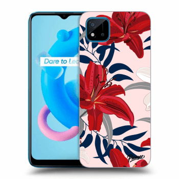 Obal pre Realme C11 (2021) - Red Lily