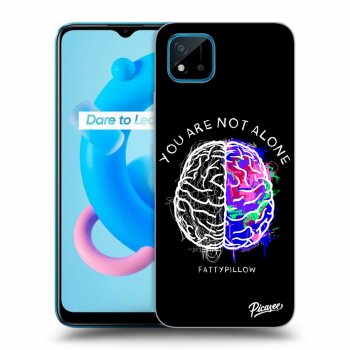 Obal pre Realme C11 (2021) - Brain - White