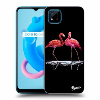 Obal pre Realme C11 (2021) - Flamingos couple