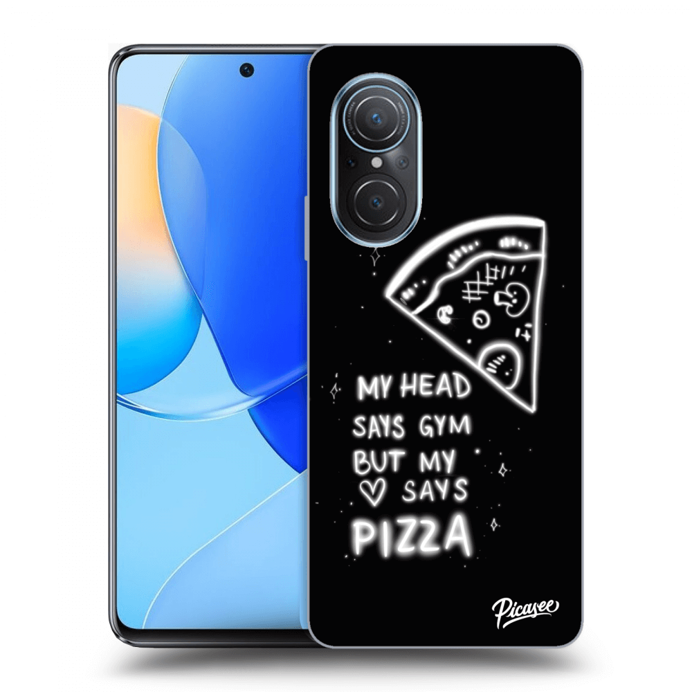 Picasee silikónový prehľadný obal pre Huawei Nova 9 SE - Pizza