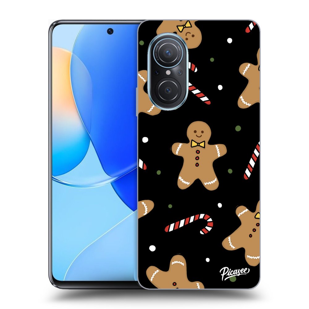 Picasee silikónový čierny obal pre Huawei Nova 9 SE - Gingerbread