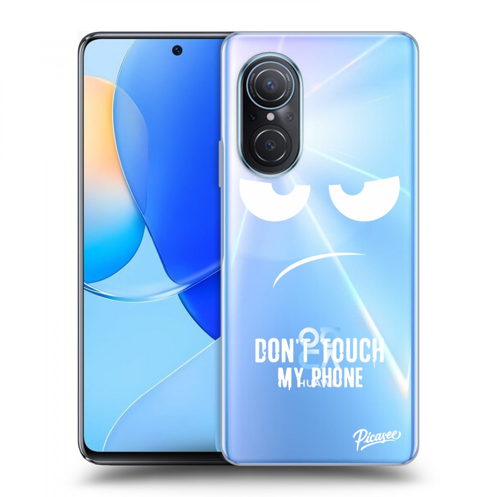 Picasee silikónový prehľadný obal pre Huawei Nova 9 SE - Nesiahajte mi na telefón