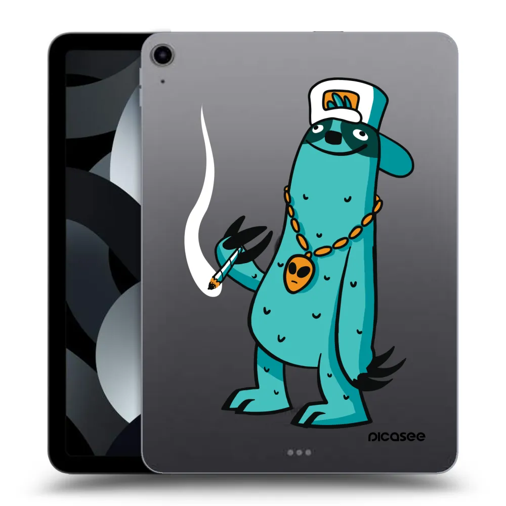 Picasee silikónový prehľadný obal pre Apple iPad Air 5 10.9" 2022 - Earth - Je mi fajn