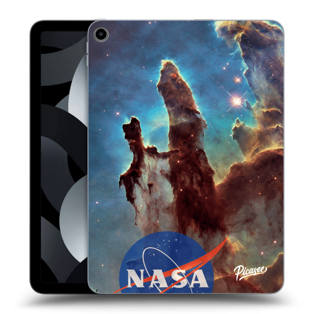 Picasee silikónový čierny obal pre Apple iPad Air 5 10.9" 2022 - Eagle Nebula