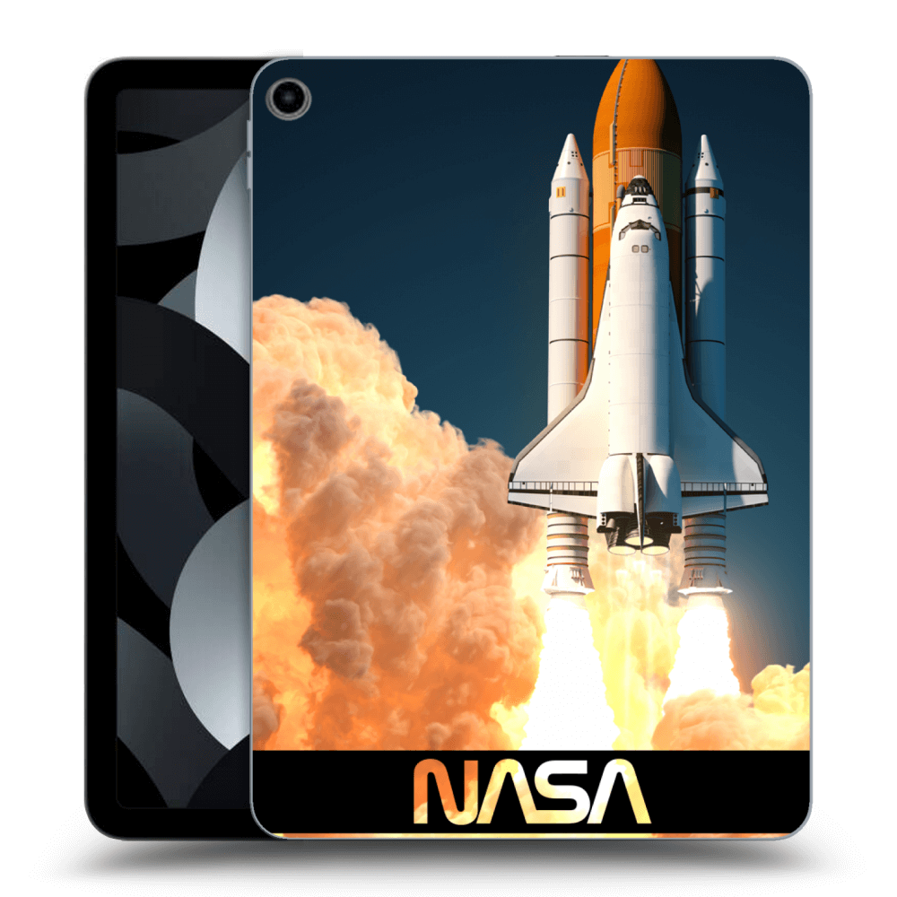 Picasee silikónový prehľadný obal pre Apple iPad Air 5 10.9" 2022 - Space Shuttle