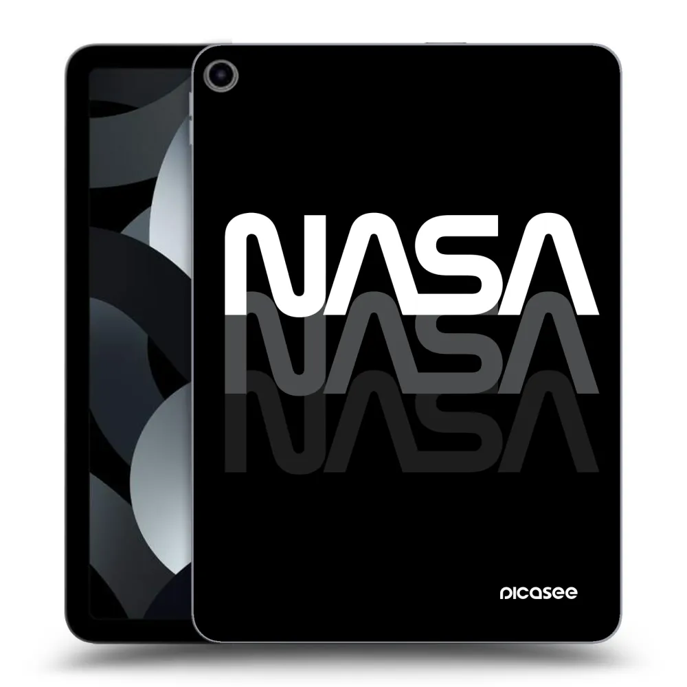 Picasee silikónový prehľadný obal pre Apple iPad Air 5 10.9" 2022 - NASA Triple