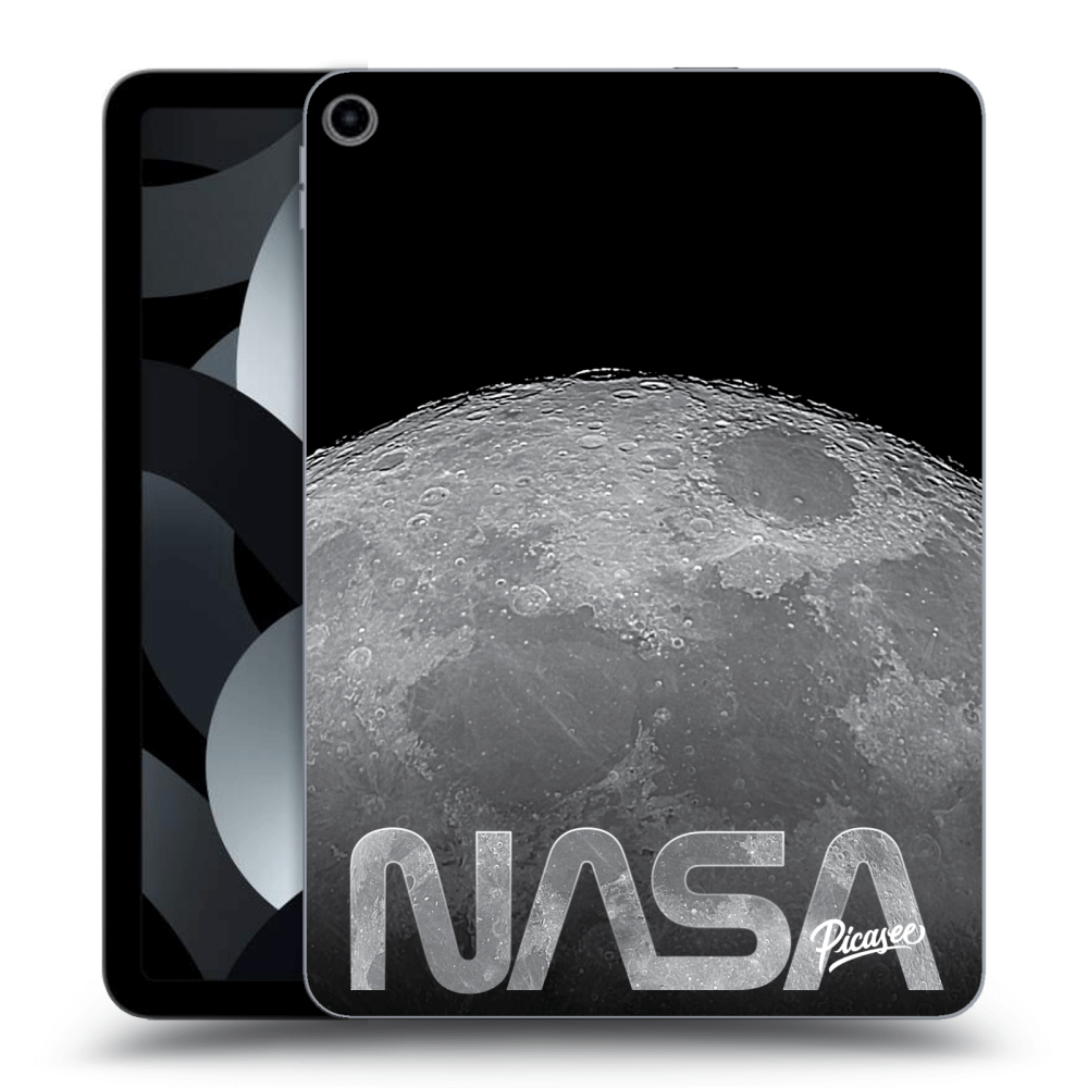 Picasee silikónový čierny obal pre Apple iPad Air 5 10.9" 2022 - Moon Cut