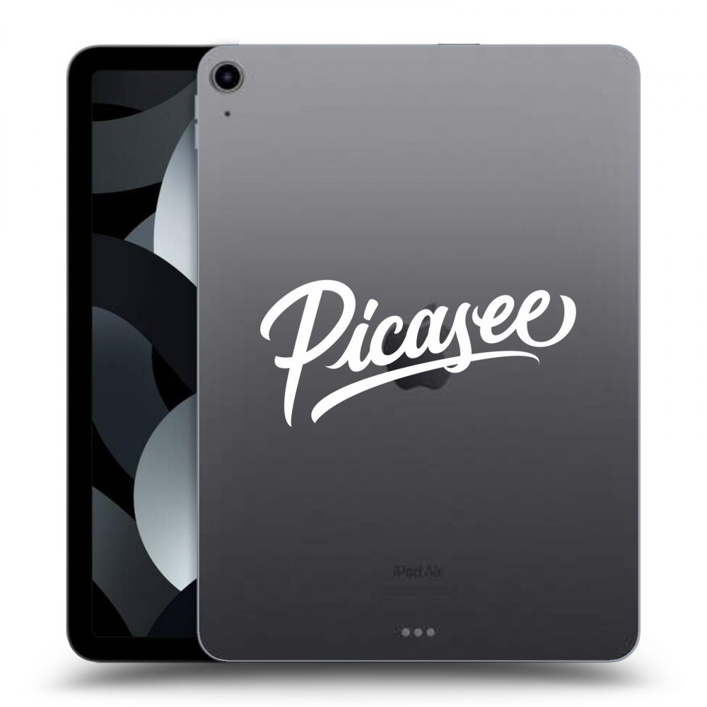 Picasee silikónový prehľadný obal pre Apple iPad Air 5 10.9" 2022 - Picasee - old logo - white
