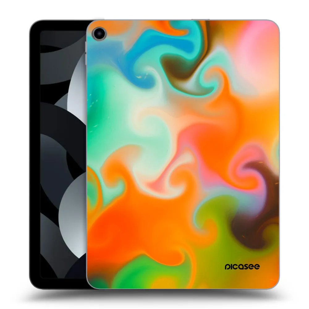 Picasee silikónový prehľadný obal pre Apple iPad Air 5 10.9" 2022 - Juice