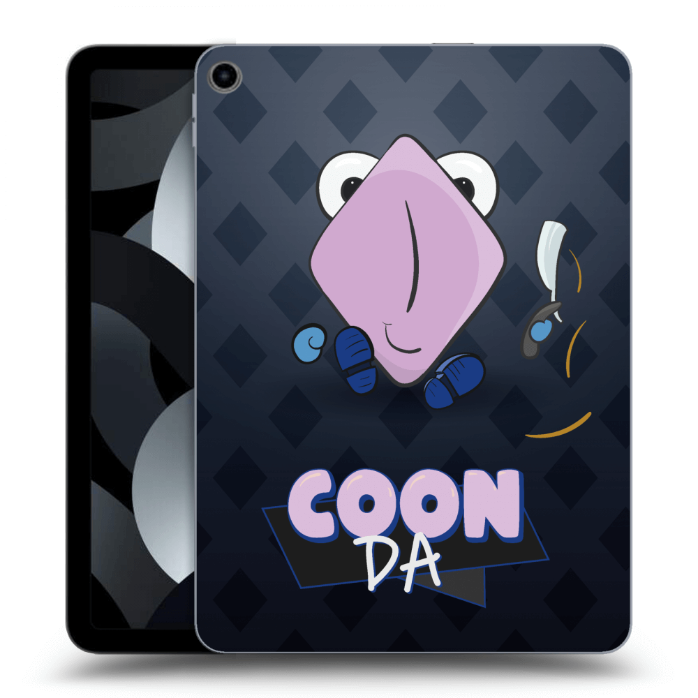 Picasee silikónový prehľadný obal pre Apple iPad Air 5 10.9" 2022 - COONDA holátko - tmavá