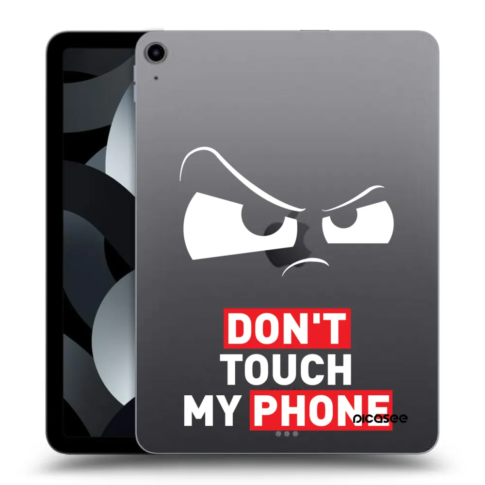 Picasee silikónový prehľadný obal pre Apple iPad Air 5 10.9" 2022 - Cloudy Eye - Transparent